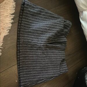 Striped Gray Skirt
